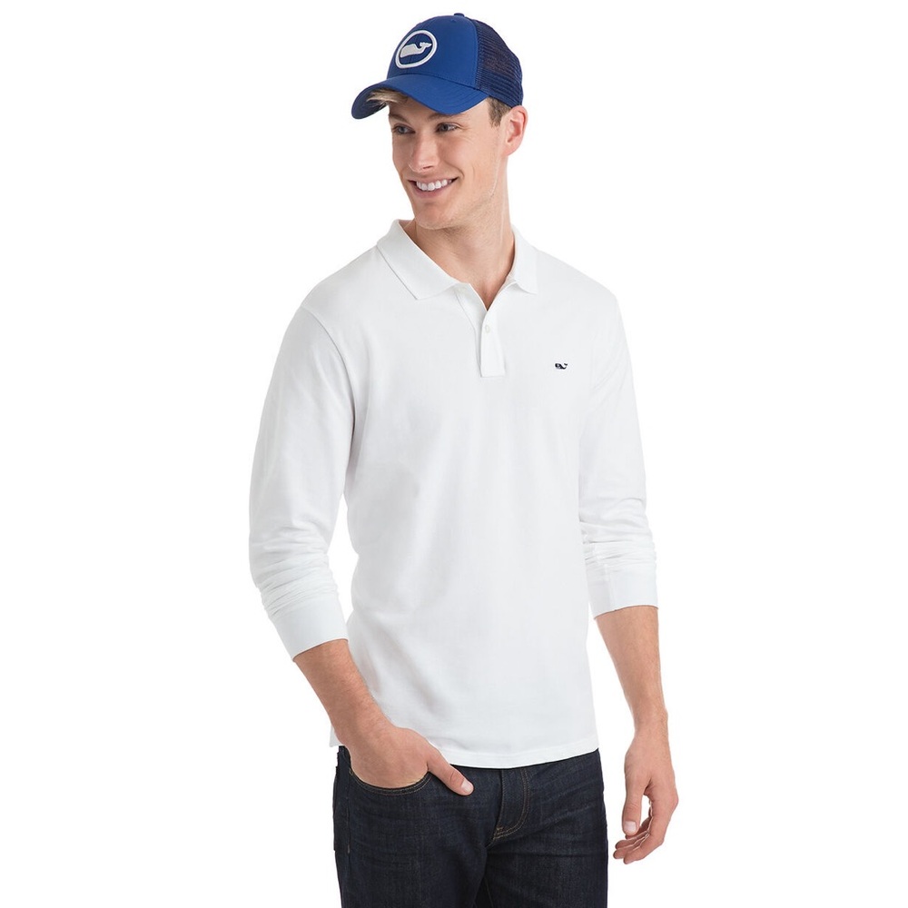 Vineyard Vines White Longsleeve